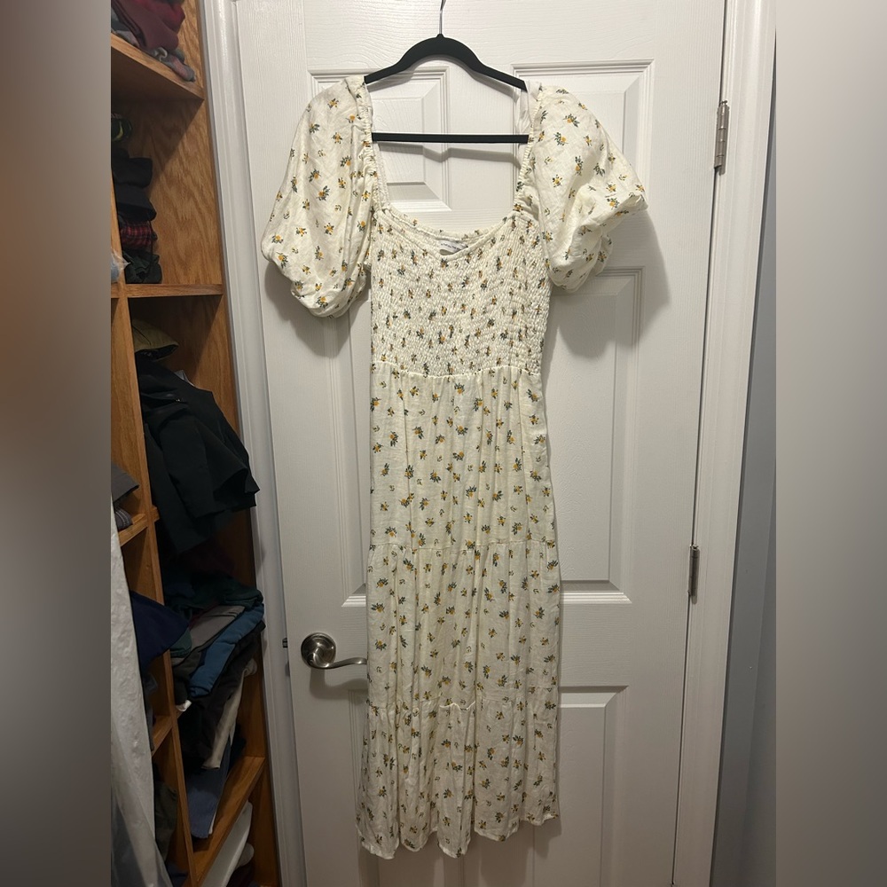 Faithful the Brand Gianna Midi dress Carrie Floral Print
